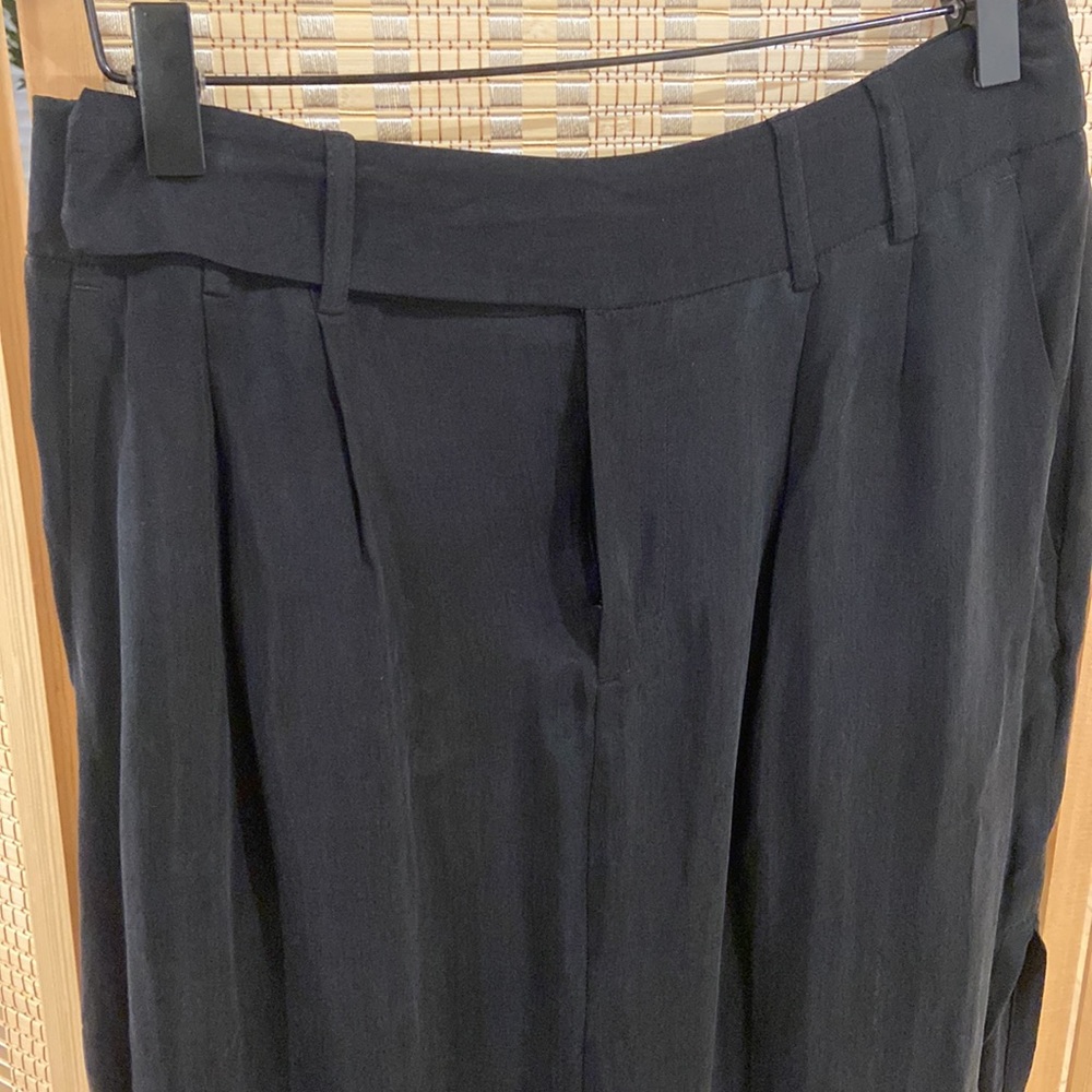HM Fashion Iridescent satin fabric Slit Skirt Side high waist 6 Star Curpo - Picture 8 of 15